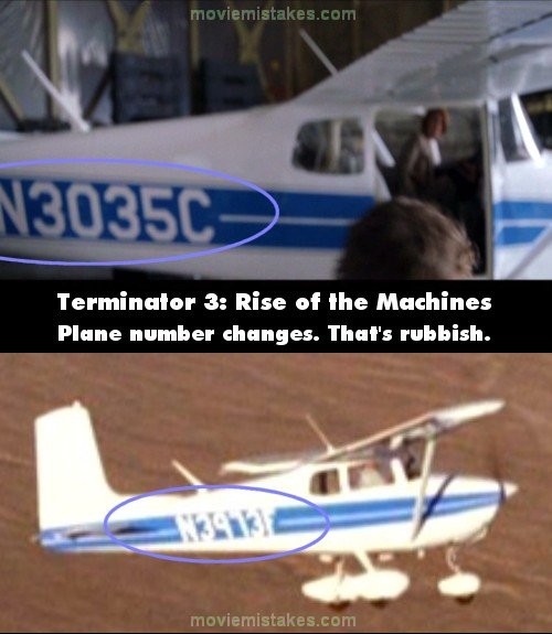 Terminator 3: Rise of the Machines: Máy bay đổi biển số!